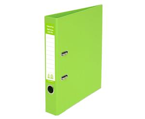 ColourHide A4 50mm 250 Sheets Half Lever Arch File/Holder Office Organiser Green