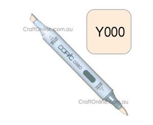 Copic Ciao Marker Pen - Y000-Pale Lemon