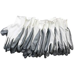 Craftright Polyester / Nitrile Gloves - 10 Pairs