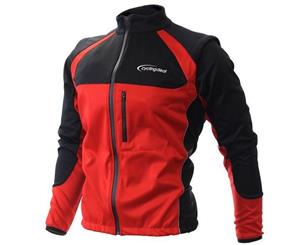 Cycling Bicycle Bike Jersey Wind Rain Jacket Vest Red