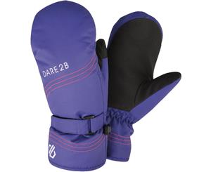 Dare 2b Girls Stormy Water Repellent Insulated Ski Mitts - SpectrumBlue