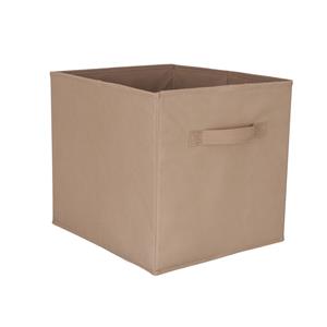 Flexi Storage Clever Cube 330 x 330 x 370mm Insert With Handle - Coffee