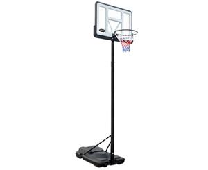 Genki Basketball Stand Hoop Net w/Adjustable Standing