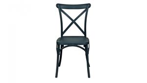 Heritage Outdoor Dining Chair - Charcoal