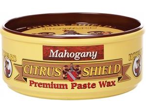 Howard - Citrus Shield Premium Paste Wax - Mahogany - 312gm