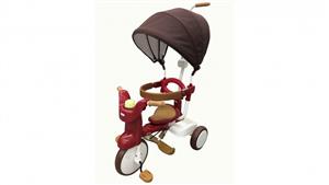 IIMO 02SS Tricycle with Sunshade - Red