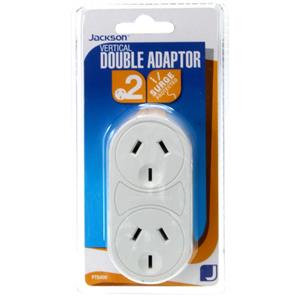 Jackson Vertical Double Adaptor with Surge Protection