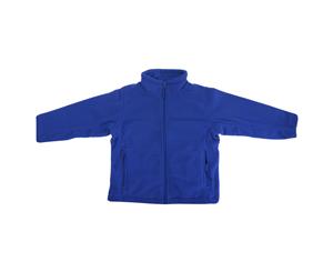 Jerzees Schoolgear Childrens Full Zip Outdoor Fleece Jacket (Bright Royal) - BC588