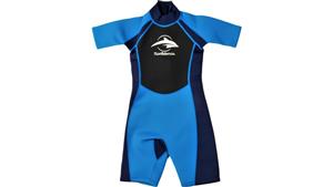 Konfidence 7-8 Years Shorty Wetsuit - Blue