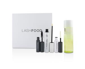 LashFood LashFood Lash Transformation System (1x Eyelash Enhancer 1x Lash Primer 1x Mascara 1x Eye Makeup Remover) 4pcs