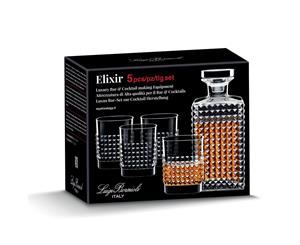 Luigi Bormioli Mixology Elixir 5 Piece Whisky Set