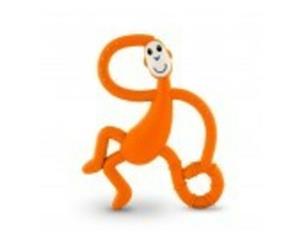 Matchstick Monkey Dancing Monkey Teether - Orange
