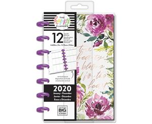 Me & My Big Ideas Happy Planner 12-Month Dated Mini Planner 7 inchX4.625 inch Spring Floral Jan - Dec 2020
