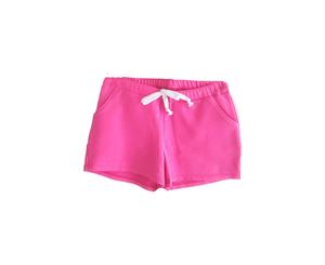 MeMaster - Junior Girls French Terry Shorts - Pink