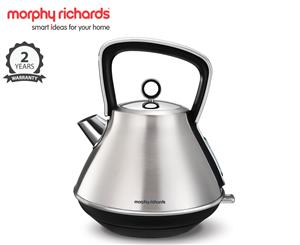Morphy Richards 1.5L Evoke Pyramid Kettle - Brushed Stainless Steel
