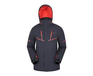 Mountain Warehouse Mens Galactic Extreme Ski Jacket w/ Highly Breathable Fabric - Grey