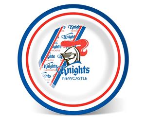 Newcastle Knights NRL Melamine 25cm Round Dinner Plate