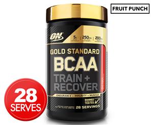 Optimum Nutrition Gold Standard BCAA Train + Recover Fruit Punch 280g