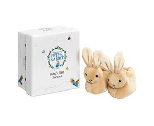 Peter Rabbit Baby's First Booties with Rattle