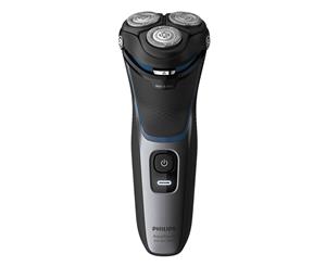 Philips Wet/Dry Aqua Touch Electric Shaver Cordless Mens Facial Hair Removal