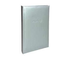 Photo Album Slip In Glamour Silver - 300 x 4x6" (10x15cm) Photo Capacity - Twin Pack (2 Albums)