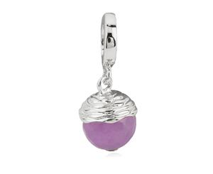 Purple Jade Hanging Charm