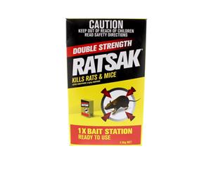 Ratsak Rat Mouse Pellets Bait Station Warfarin Yates 2.5kg