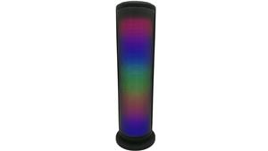Raw Audio Neon Tower Portable Bluetooth Speaker - Black