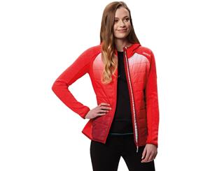 Regatta Womens/Ladies Pendan II Full Zip Polyester Fleece Jacket Top - RedAlrt/RdAl