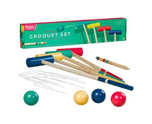 Ridley's Wooden Classic Croquet Set