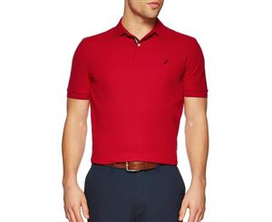 SS SOLID POLO NAUTICA RED