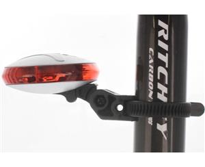 STARSHIP Bike Bicycle Rear Tail Light 6 LED 220 Degree Visible White