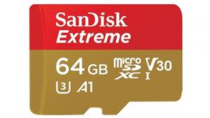 SanDisk Extreme 64GB Micro SD UHS-I Memory Card