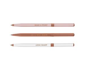 Set of 3 Ball Point Pens Core