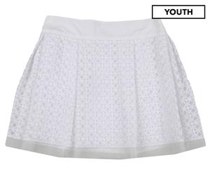 Simonetta Girls' Tulle Skirt - White
