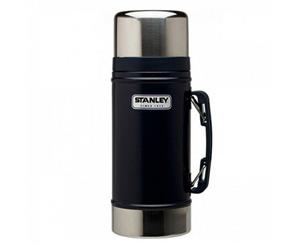 Stanley Classic Food Flask 709ml - NAVY- Double Wall Stainless Vacuum Insulated Hot / Cold 15hrs - Navy