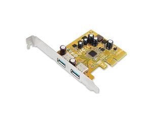 Sunix Dual PCIeUSB 3.1 host card with USB-A