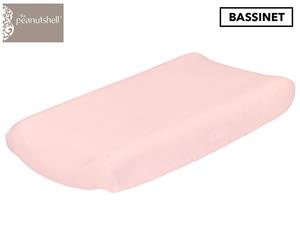 The Peanut Shell Bassinet Bassinet Fitted Sheet - Coral