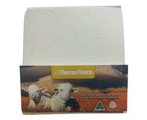Thermo Fleece Men's Pure Merino Wool Thermal Long Johns Pants - Natural