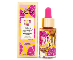 Too Faced Tutti Fruitti Fresh Squeezed Highlighting Drops 17.5mL - Sparkling Pink Grapefruit