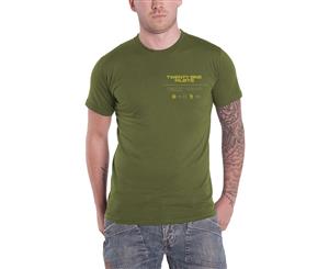 Twenty One Pilots T Shirt Official Trench Vulture Box Band Logo Mens - Green