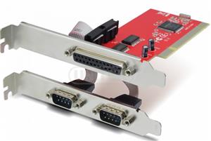 UNITEK (Y-7506) PCI-2S1P 2 x Serial + 1 x Parallel PCI Card