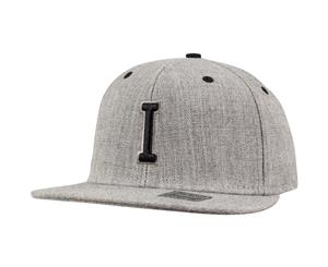 Urban Classics LETTER Snapback Cap - I heather grey