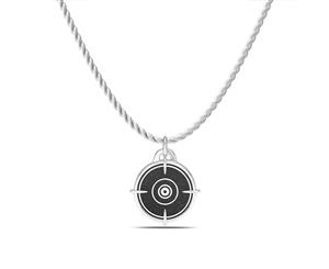 Valentina Shevchenko Pendant Necklace For Women In Sterling Silver Design by BIXLER - Sterling Silver