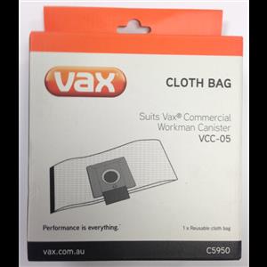 Vax Cloth Bag - Suits Workman 6L Commercial Canister