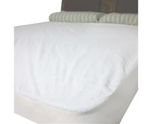 Washable Reusable Terry Incontinence Waterproof Mattress protector cover (King)
