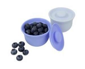 Wean Meister Mini Adora Bowls Set of 2 Bowls - Blue / Grey