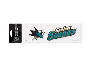 Wincraft Decal Sticker 8x25cm - NHL San Jose Sharks - Multi