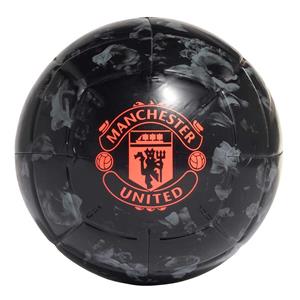 adidas Manchester United Capitano Soccer Ball Black / Grey 5