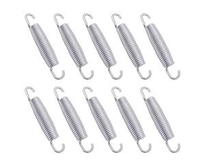 10x Trampoline Springs Zinc-plated Iron High Tensile Replacement Kit